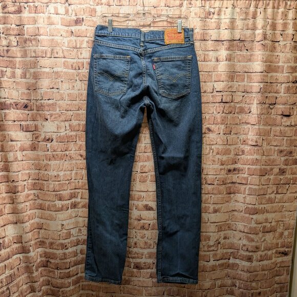 Levi's 514 Classic Blue Denim Jeans Size W32 L32 - Picture 12 of 15